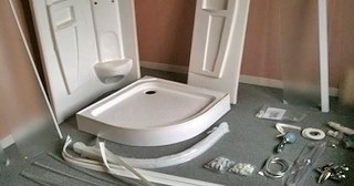 Установка душевой кабины Каспийск, цена от 2987 руб.